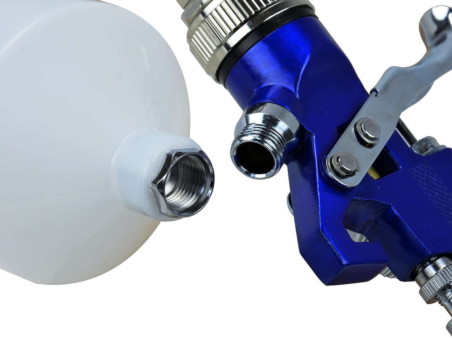 GEKO HVLP Gravity Spray Gun 1.4 mm, 600 ml, with Plastic Tank
