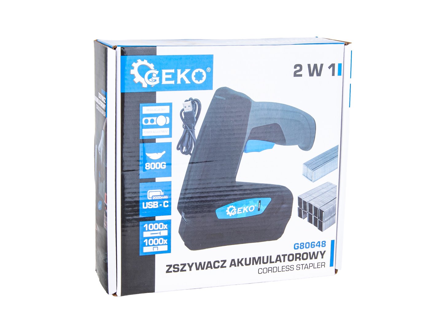 3.6 V Cordless 2-in-1 Stapler