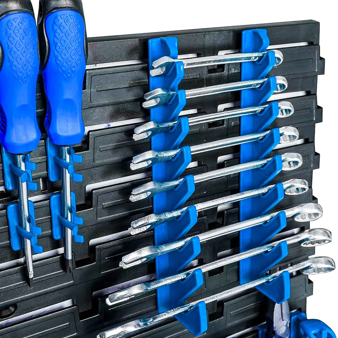 Workshop Tool Board – 2-Panel Set 576 × 780 mm + Accessories