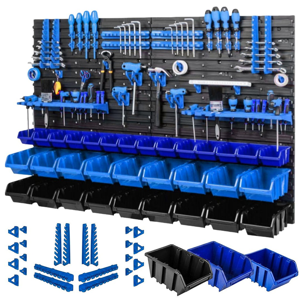 Workshop Tool Board – 4-Panel Set 1152 × 780 mm + 74 Accessories