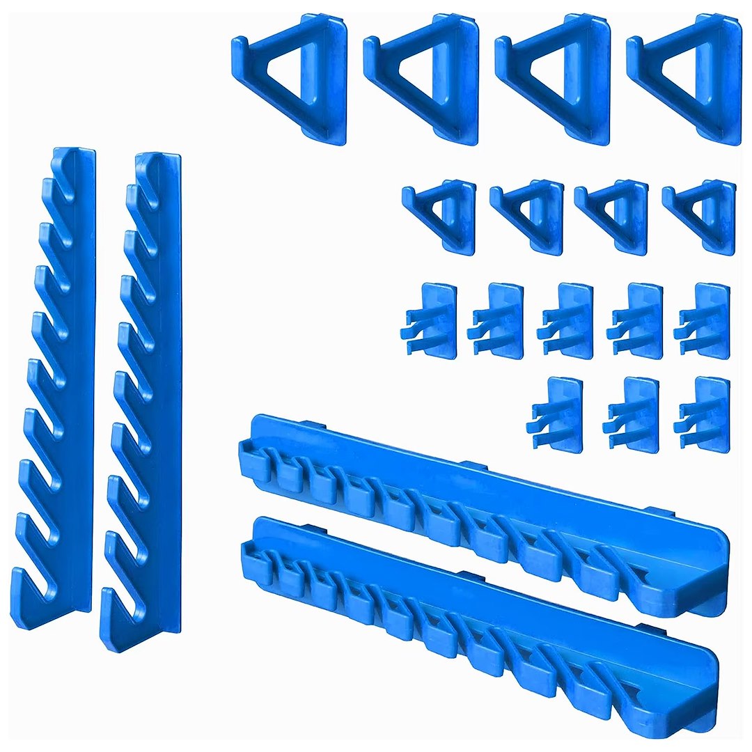 Workshop Tool Board – 8-panel set 2304 × 780 mm + 128 accessories
