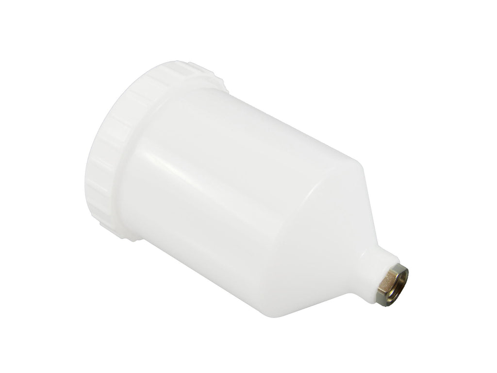Replacement Plastic Cup for Air Spray Gun, 600 ml, Internal Thread M16x1.5