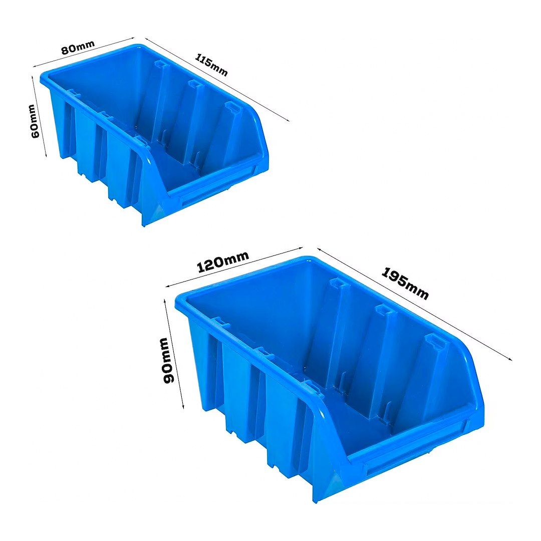 Workshop Tool Board – 8-panel set 2304 × 780 mm + 132 accessories