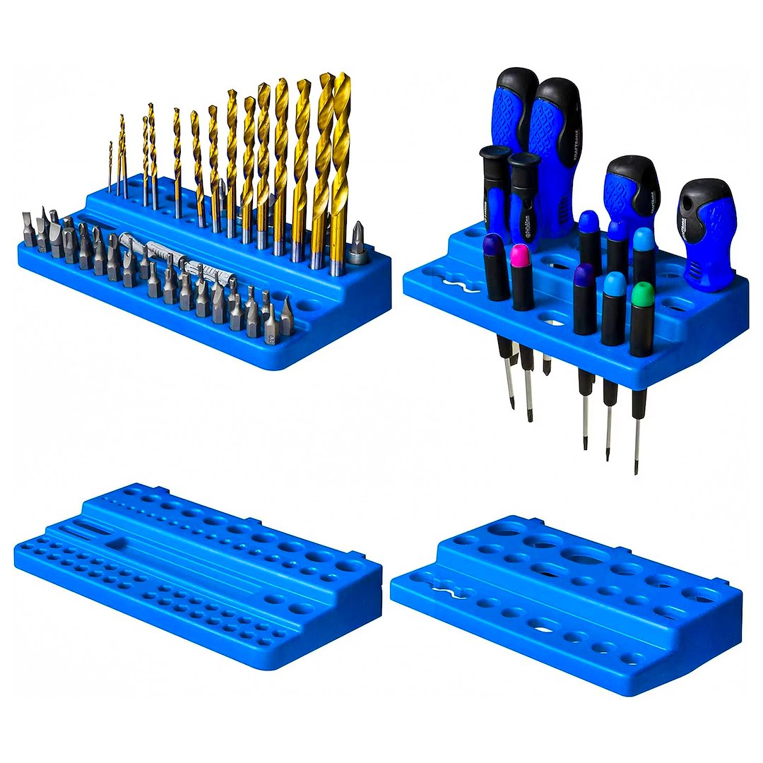 Workshop Tool Board – 8-panel set 2304 × 780 mm + 132 accessories