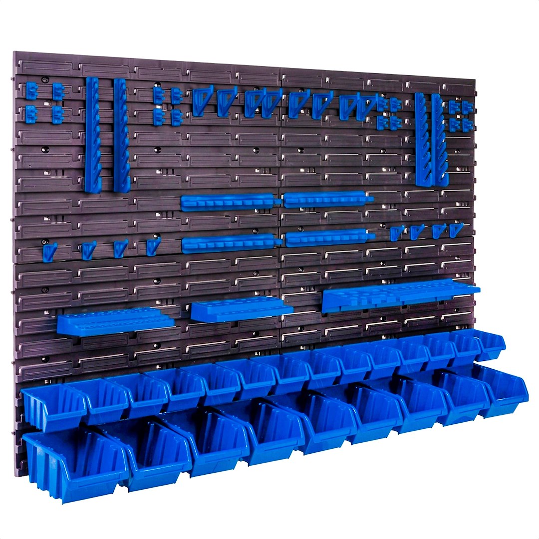 Workshop Tool Board – 4-Panel Set 1152 × 780 mm + 65 Accessories