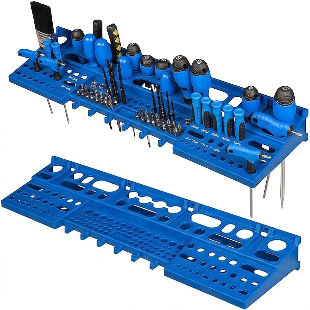 Workshop Tool Board – 4-Panel Set 1152 × 780 mm + 65 Accessories