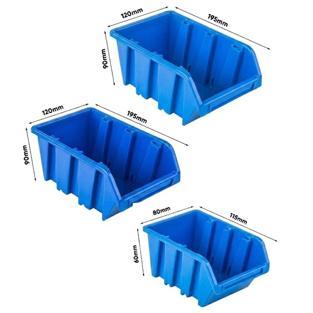 Workshop Tool Board – 4-Panel Set 1152 × 780 mm + 65 Accessories