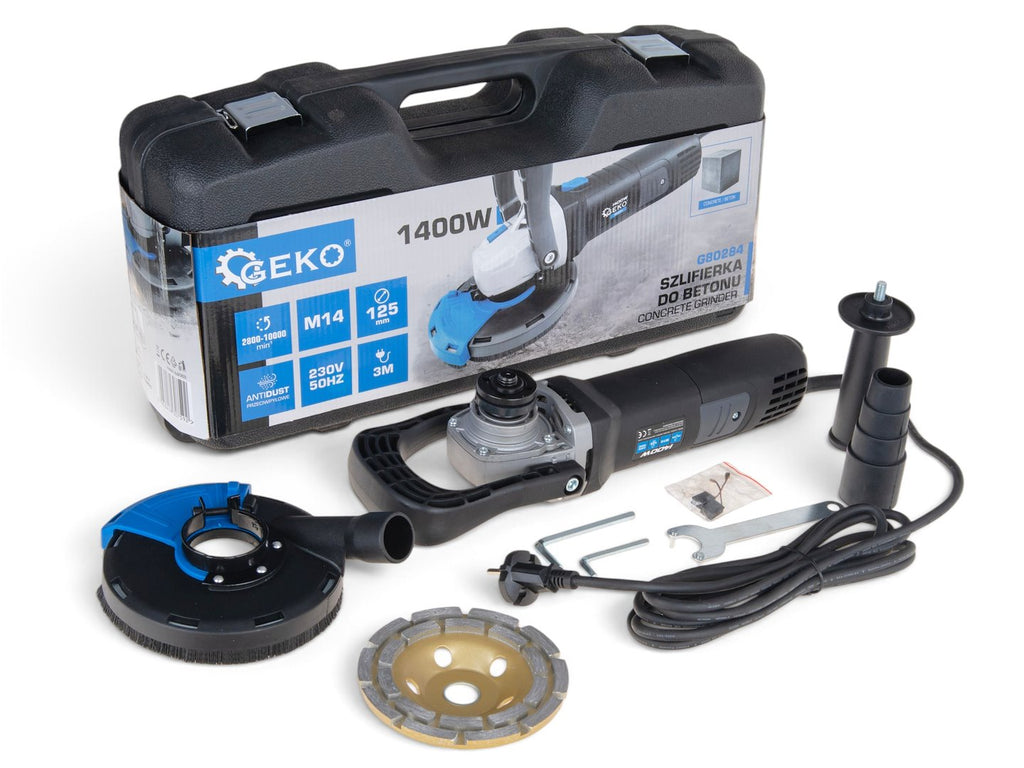 1400 W 125 mm concrete grinder