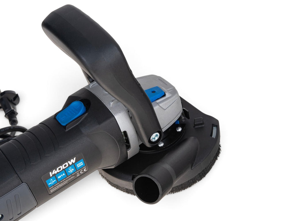 1400 W 125 mm concrete grinder