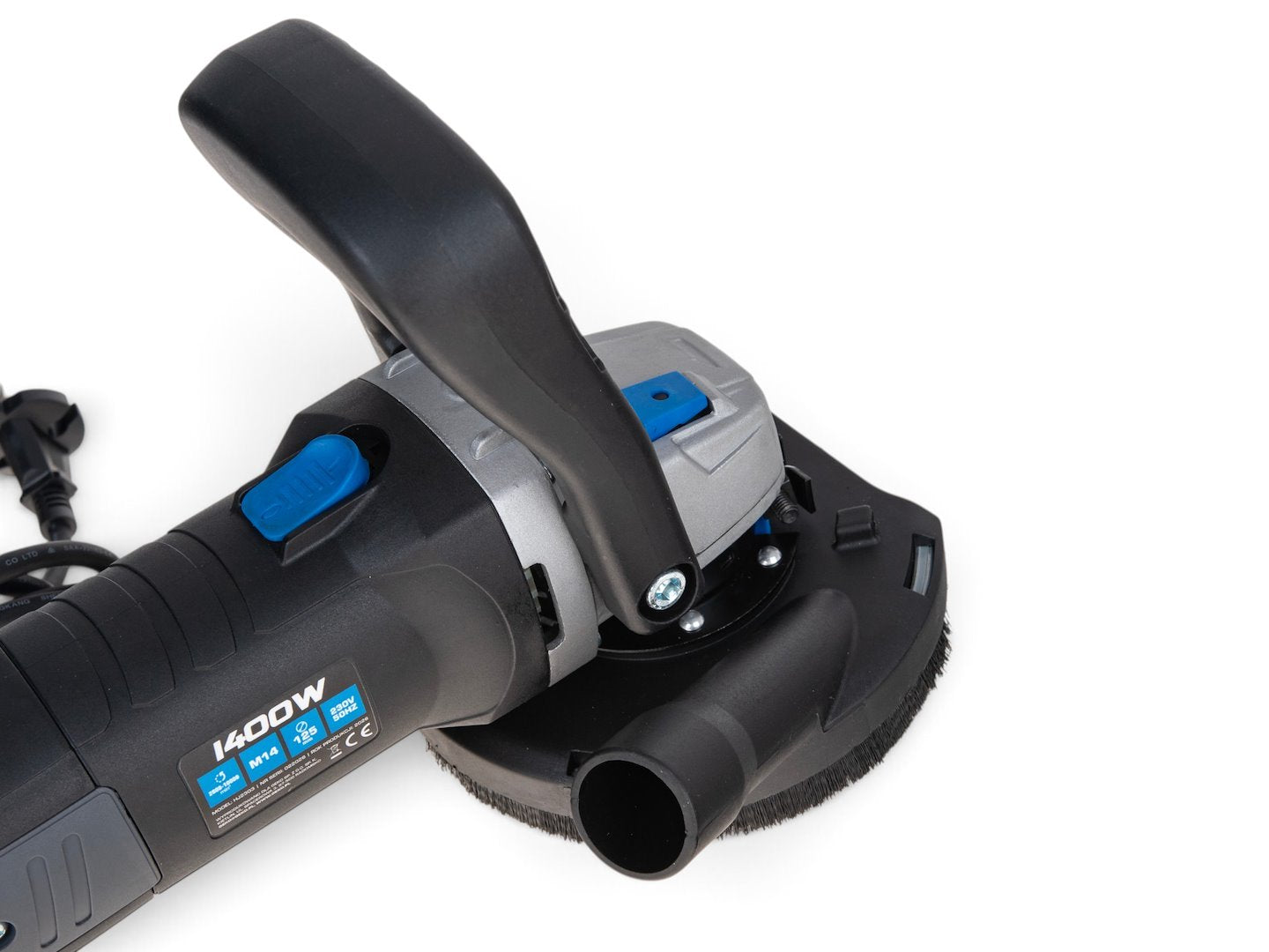 1400 W 125 mm concrete grinder