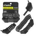 Bicycle cable lock with 4-digit combination 1.5 m