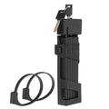 Bicycle folding lock with keys, 1000 mm