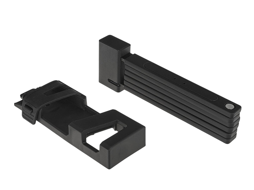 Bicycle folding lock with keys, 1000 mm