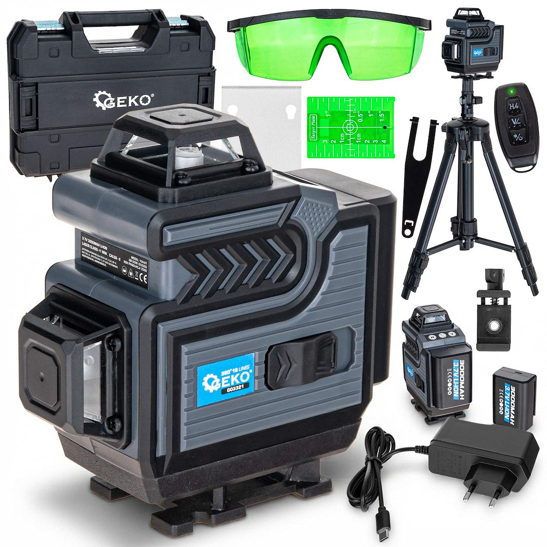 360° Green Cross Line Laser with Tripod
