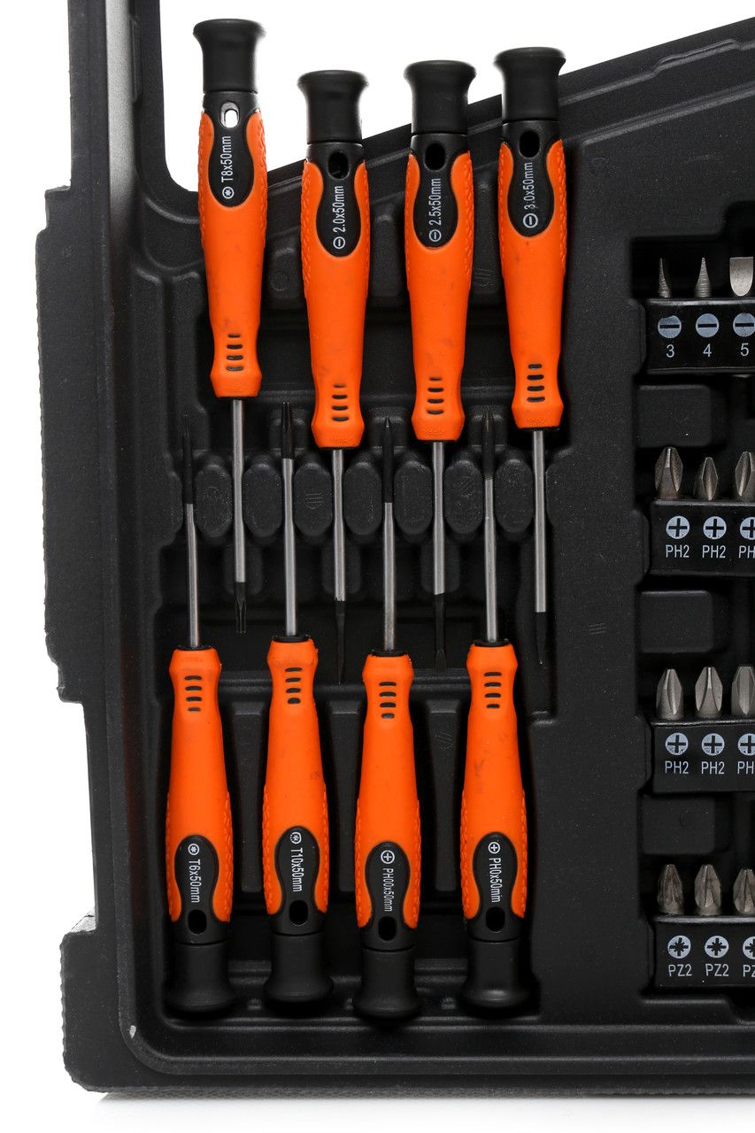 75 tk kruvikeeraja ja otsikute komplekt KD10904