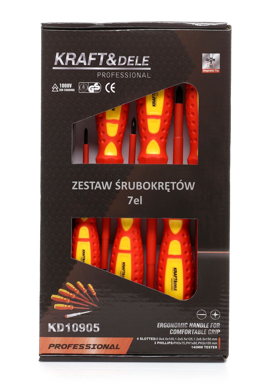7-piece screwdriver set KD10905 (A22)