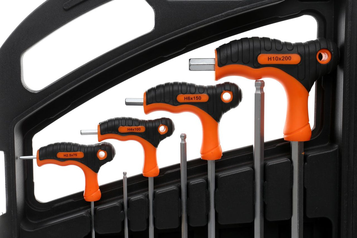 KRAFT&DELE TORX- ja lapikkruvikeerajate komplekt 16 tk KD10907