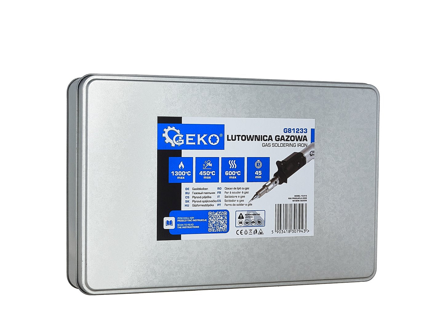 Gas Soldering Iron with Accessories
