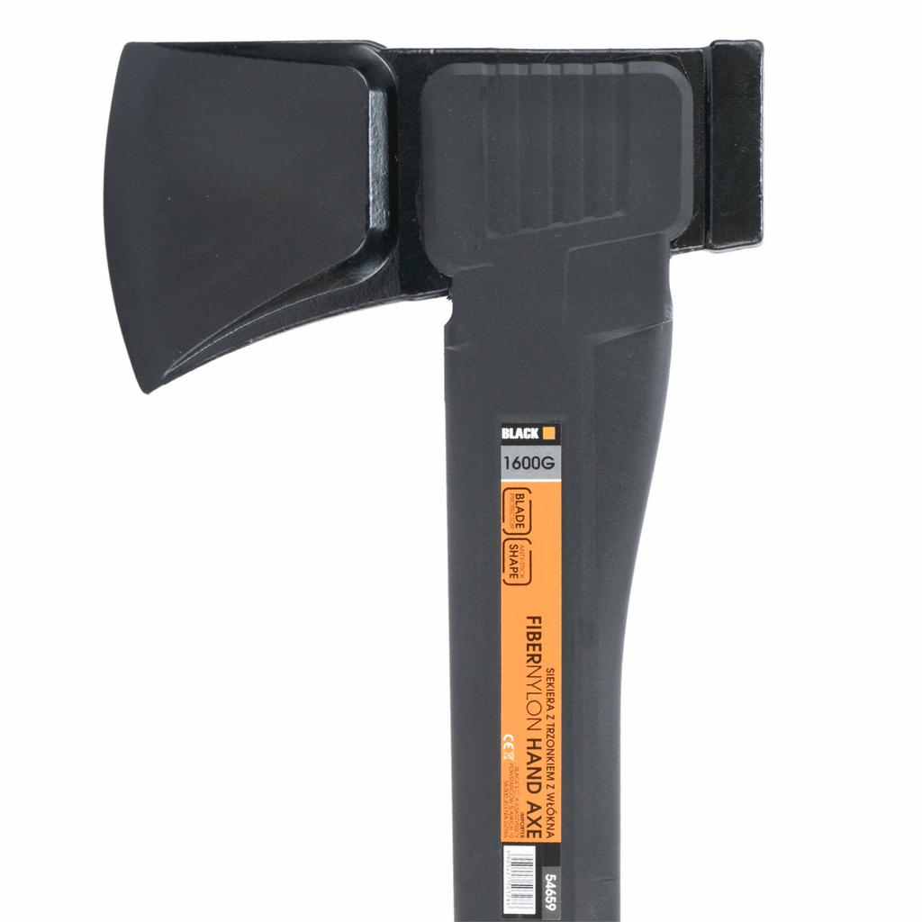 AXE HATCHET WITH LONG FIBER NYLON HANDLE 1600G BLACK
