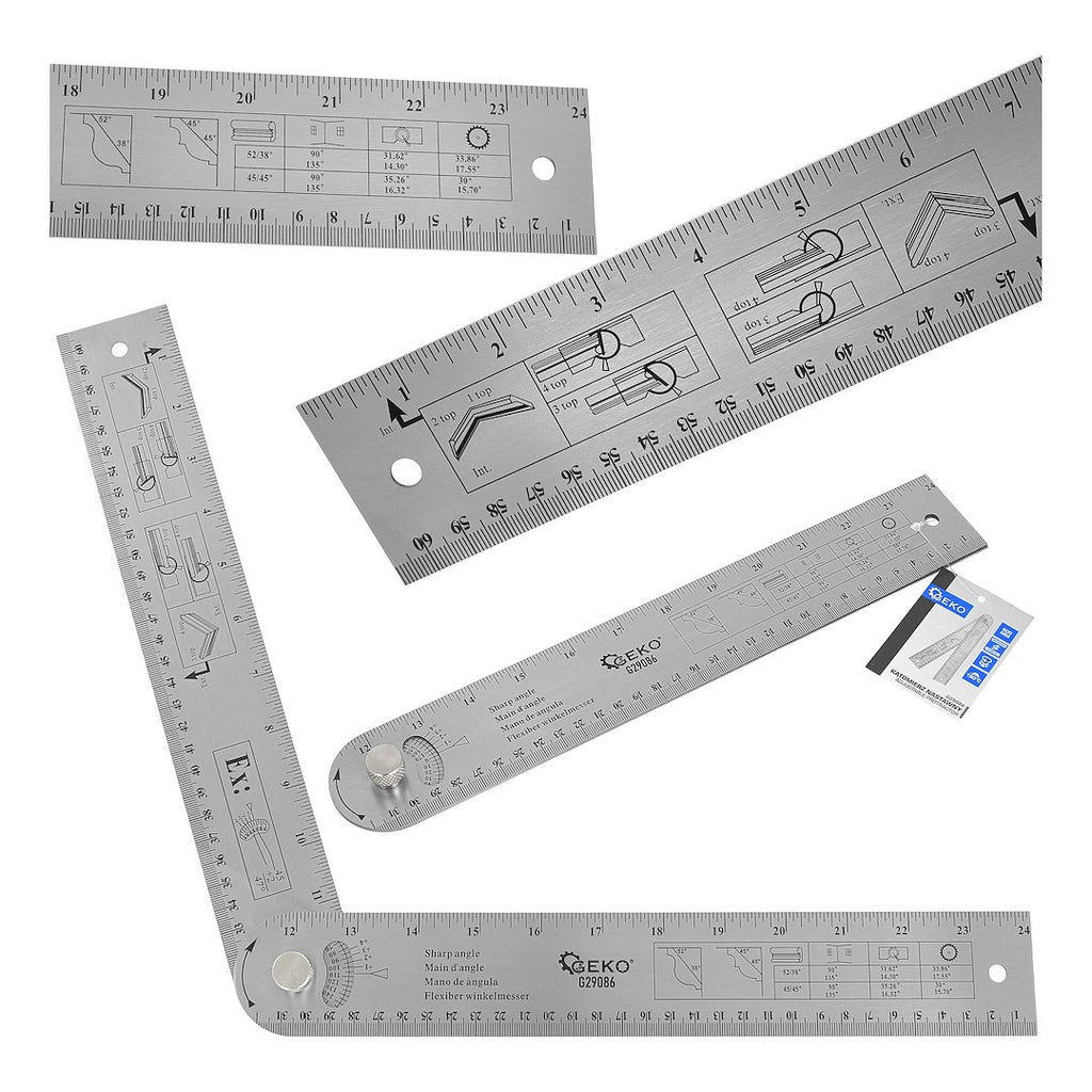 Adjustable Carpenter's Protractor 600 mm