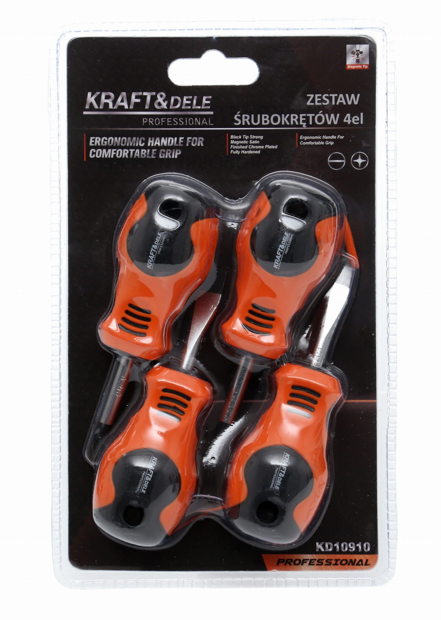 4-piece screwdriver set KD10910