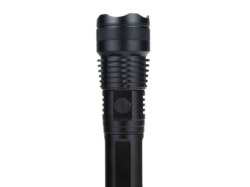 Tactical flashlight LED XHP50 15W 1800mAh 1500lm IPX3 – display box – Pack of 12
