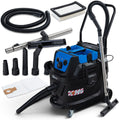 1600 W industrial vacuum cleaner with automatic filter cleaning