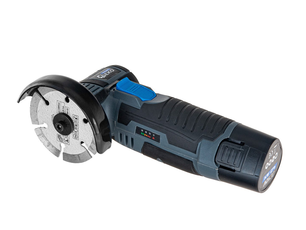 12V 76mm cordless brushless angle grinder 2x2.0Ah