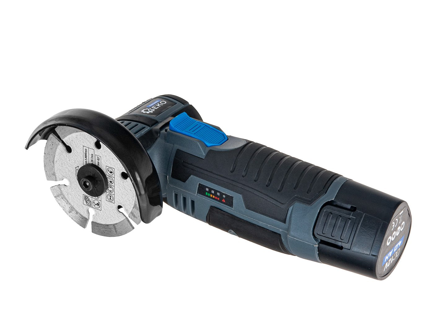 12V 76mm cordless brushless angle grinder 2x2.0Ah