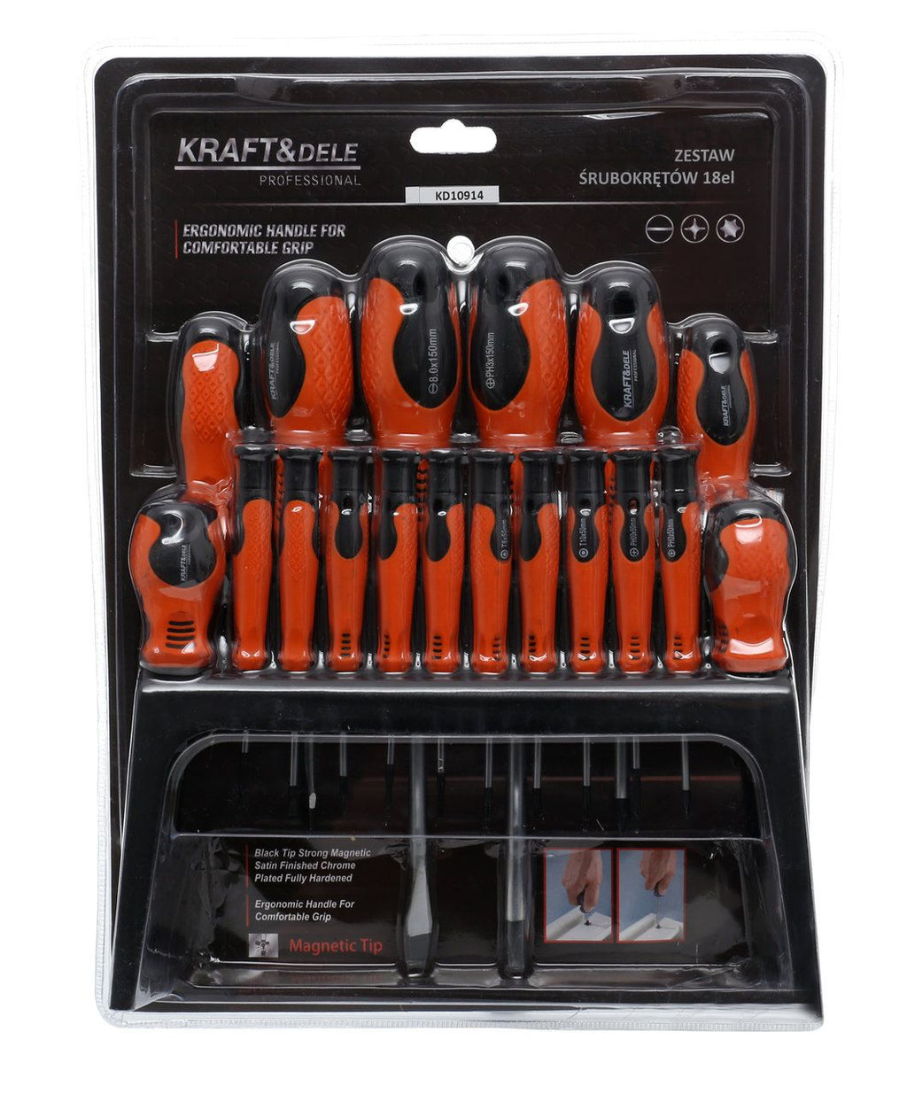 18-piece screwdriver set KD10914