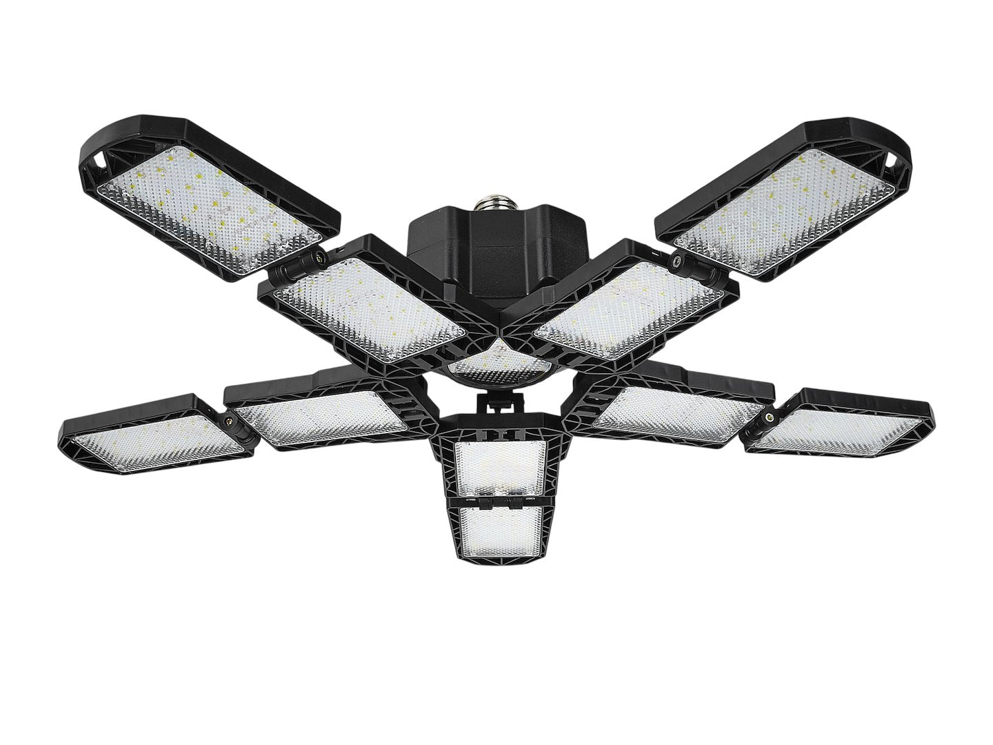 Folding LED E27 ceiling workshop lamp 120W 6000LM 6500K