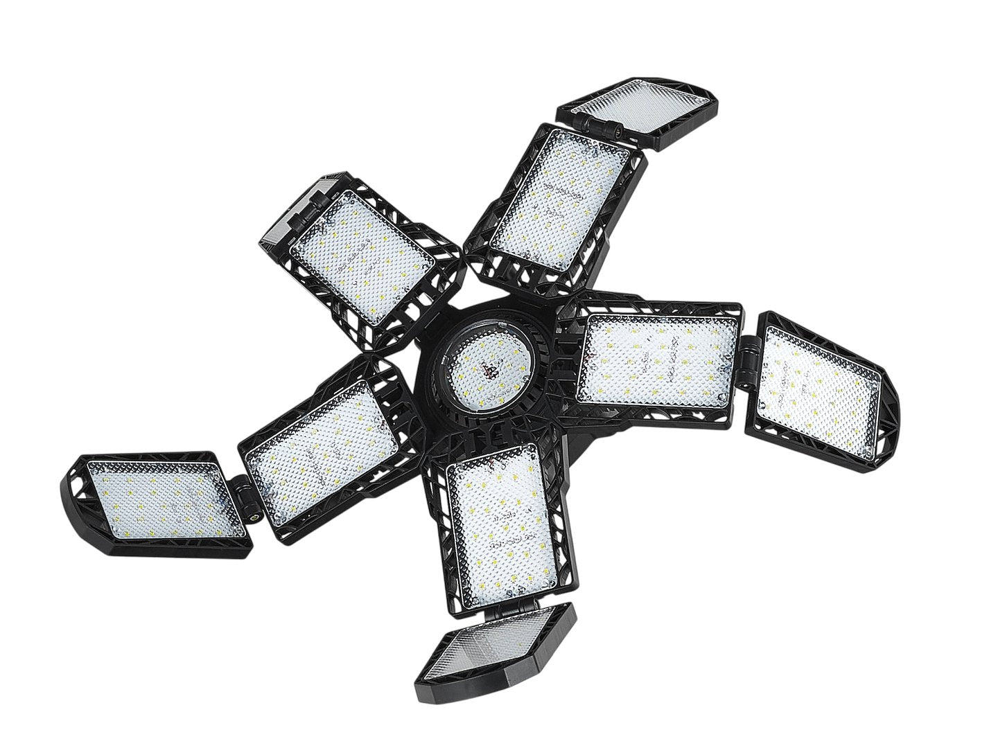 Folding LED E27 ceiling workshop lamp 120W 6000LM 6500K