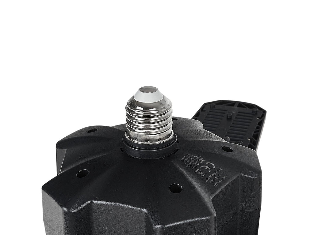 Folding LED E27 ceiling workshop lamp 120W 6000LM 6500K