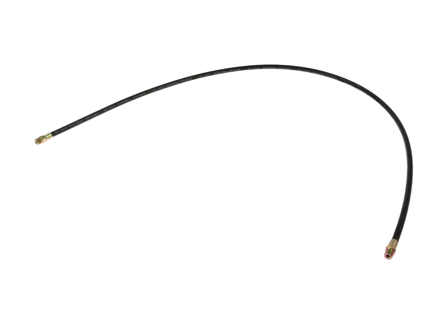 Flexible High-Pressure Grease Gun Rubber Hose 1000 mm 1/8" BSPT