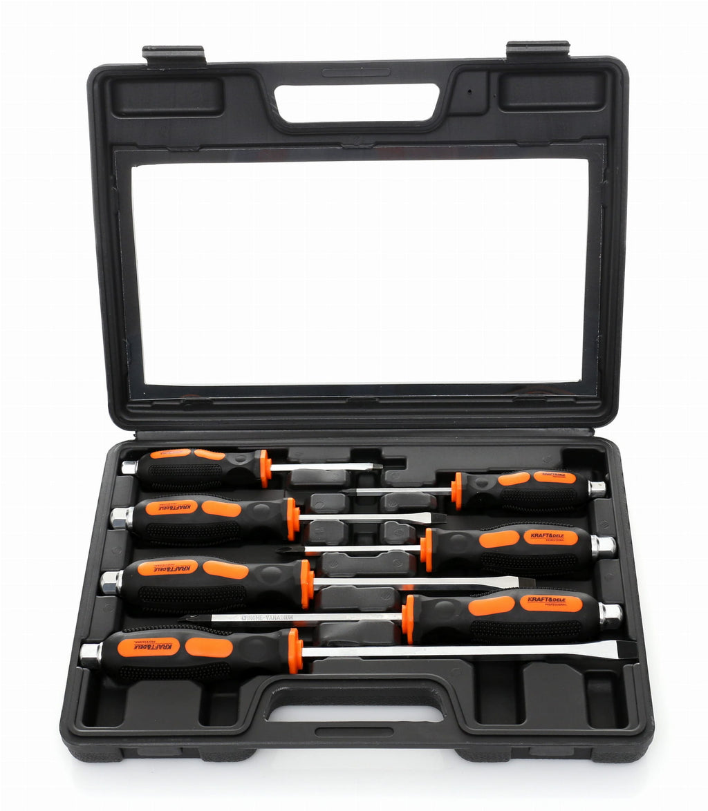 Lukksepa lööktööriistade kruvikeerajad 7 tk