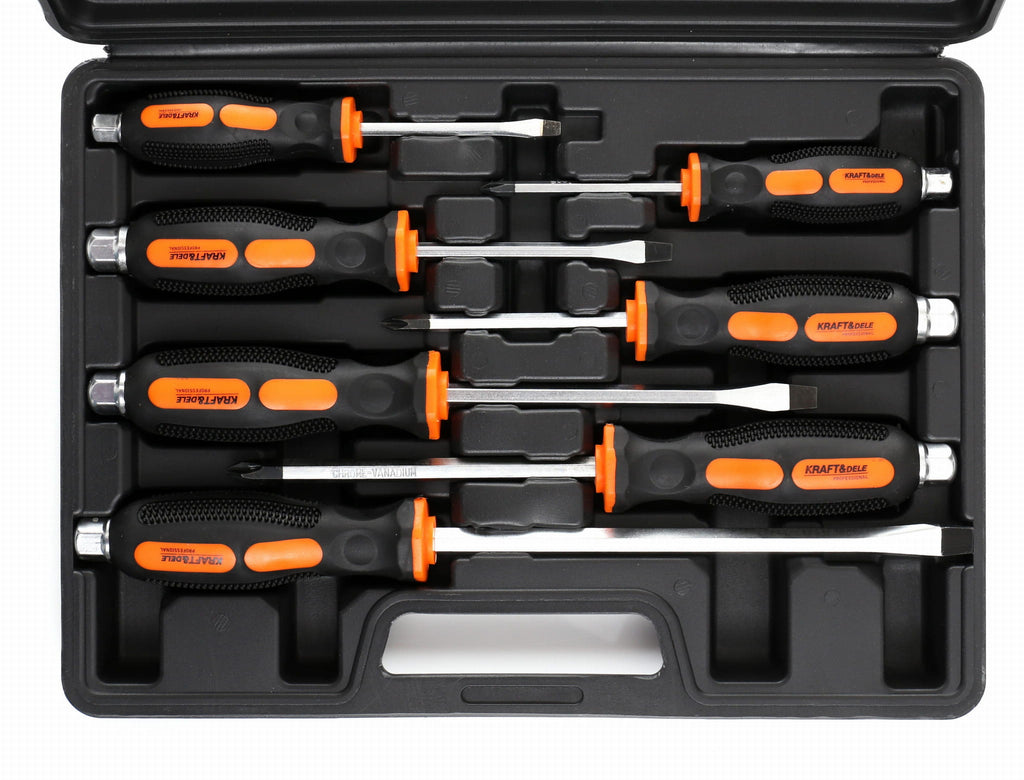 Lukksepa lööktööriistade kruvikeerajad 7 tk