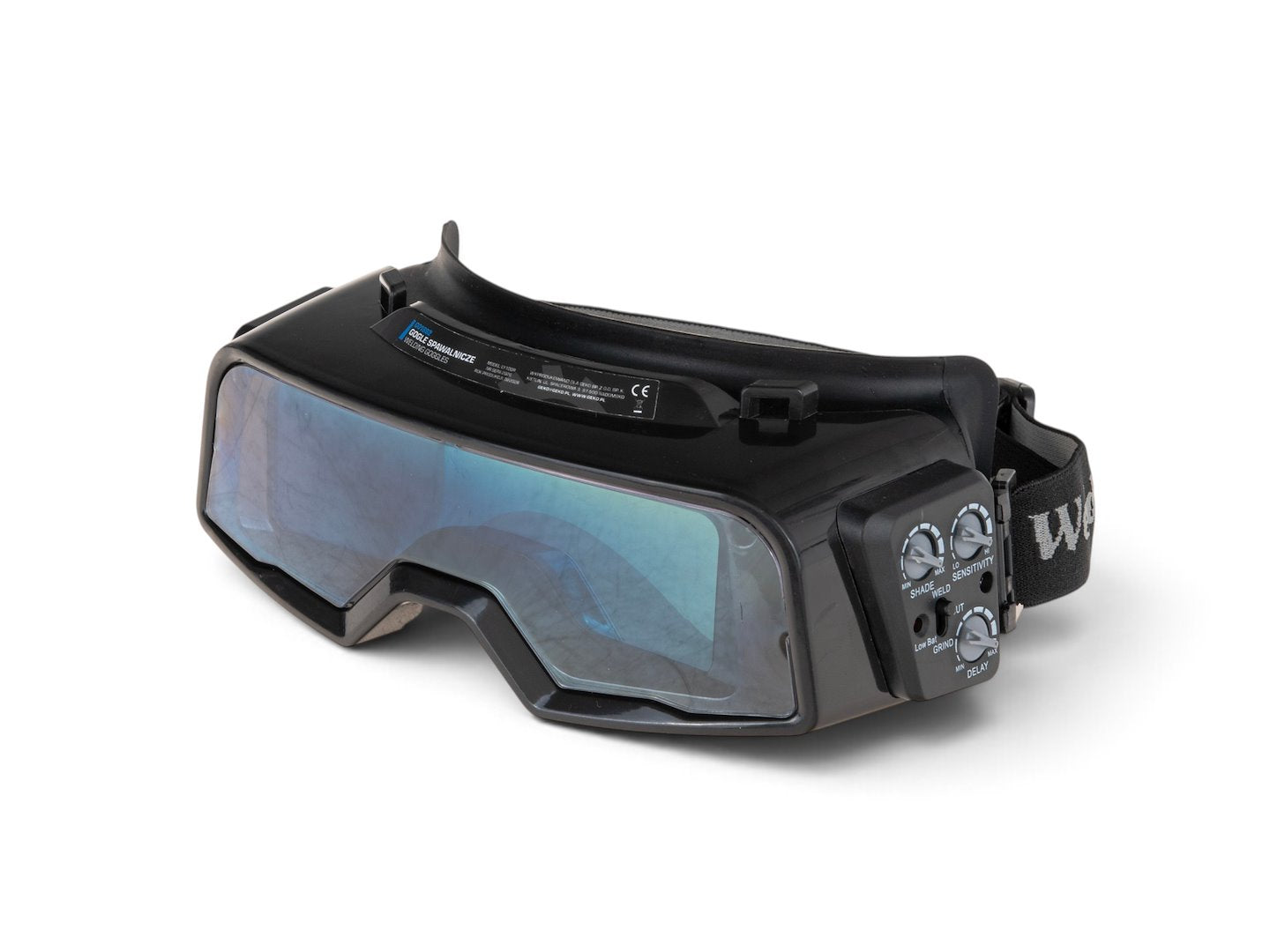 Auto-darkening welding goggles
