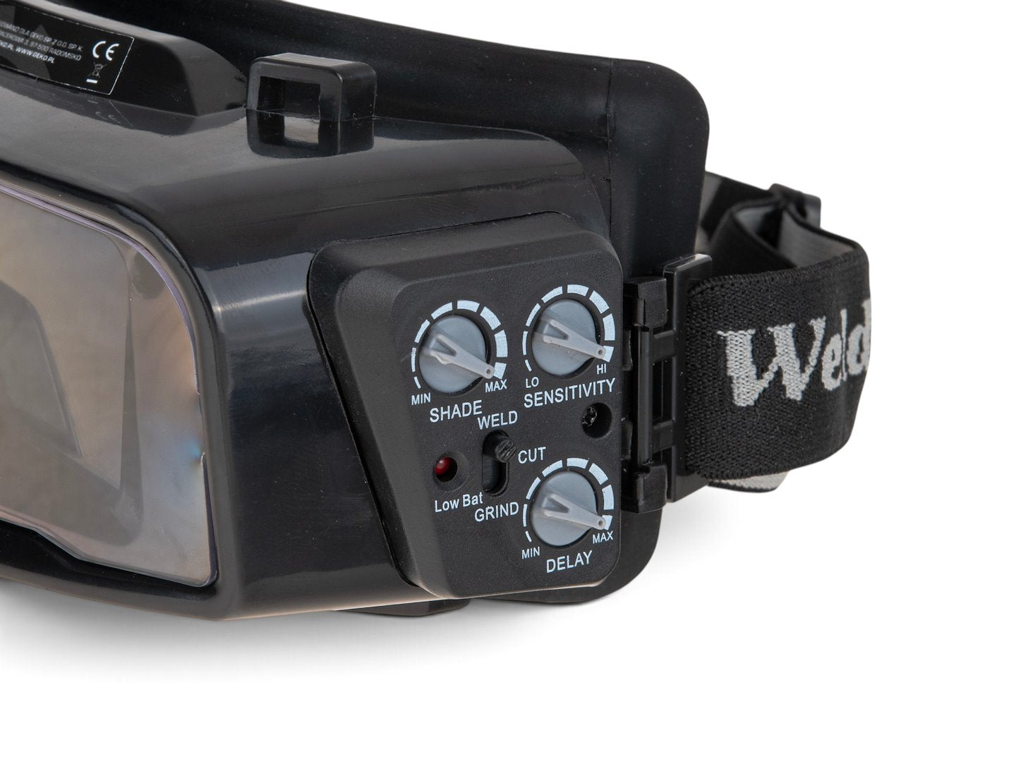Auto-darkening welding goggles