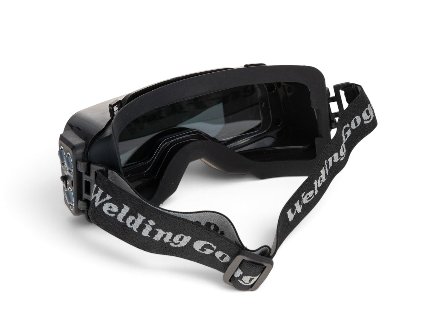 Auto-darkening welding goggles