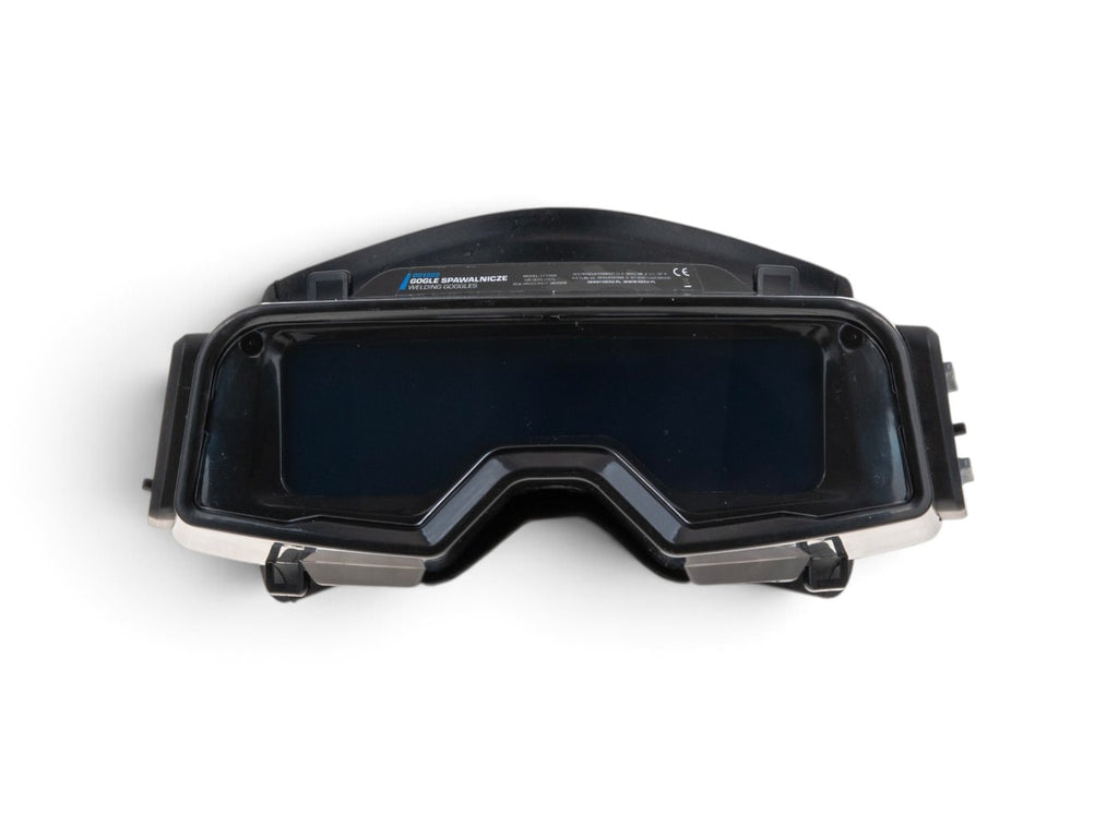 Auto-darkening welding goggles
