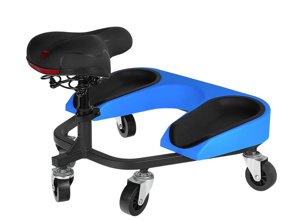 Ergonomic rolling seat for tilers