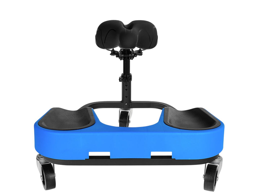 Ergonomic rolling seat for tilers