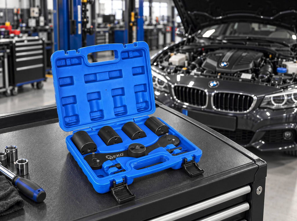 Balance shaft locking timing tool for BMW B47, N47, B48