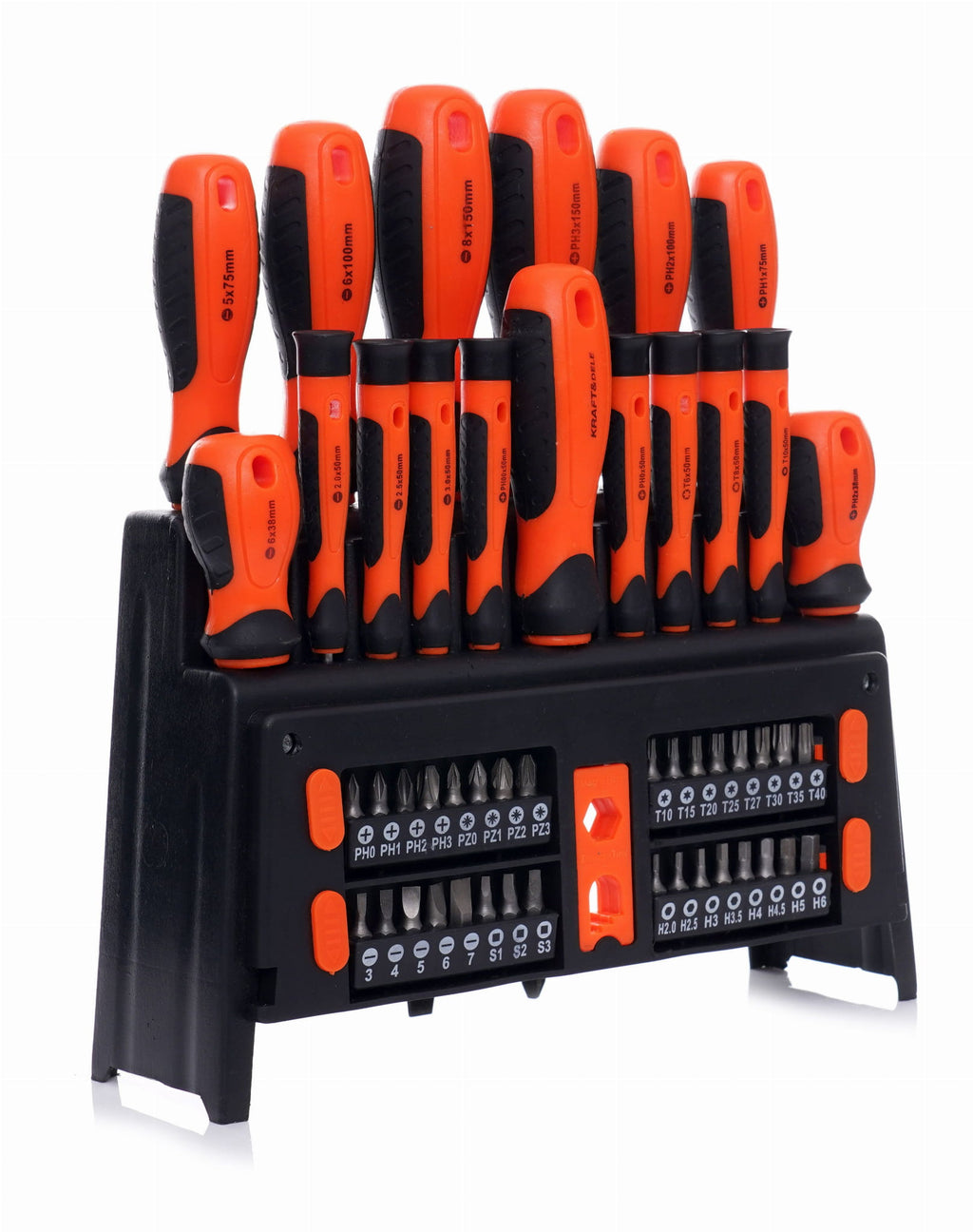 Kruvikeerajate komplekt + magnetiseerija 50 tk. KD10950 (E19)