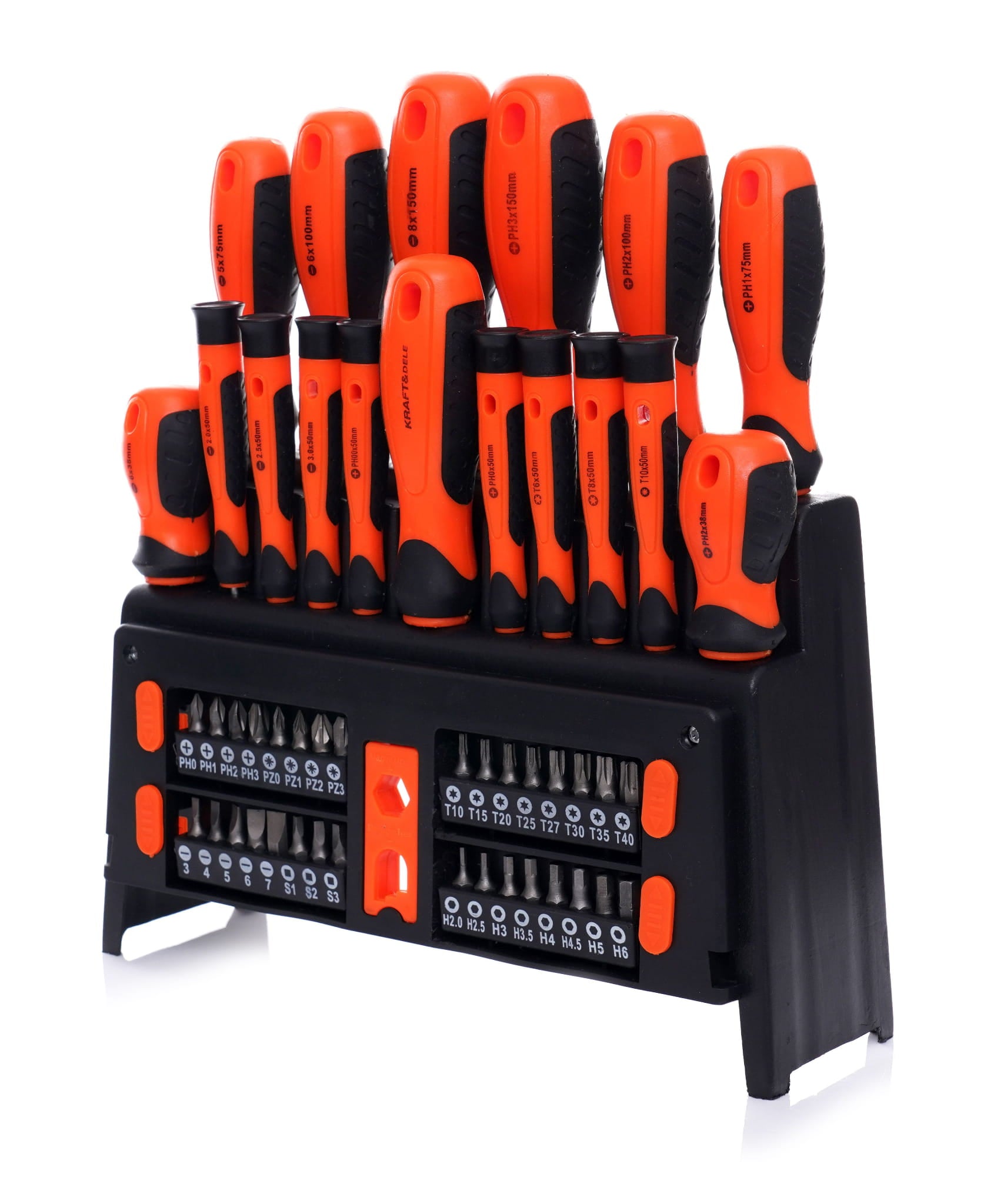 Kruvikeerajate komplekt + magnetiseerija 50 tk. KD10950 (E19)