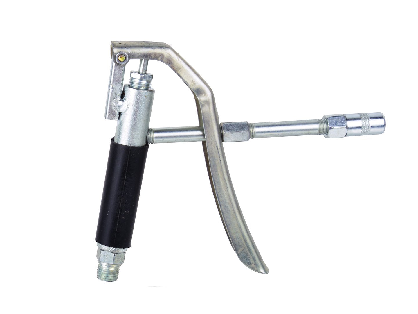 Pistol-grip Grease Gun Kit with Metal Pipe, Rubber Hose and Grease Coupler