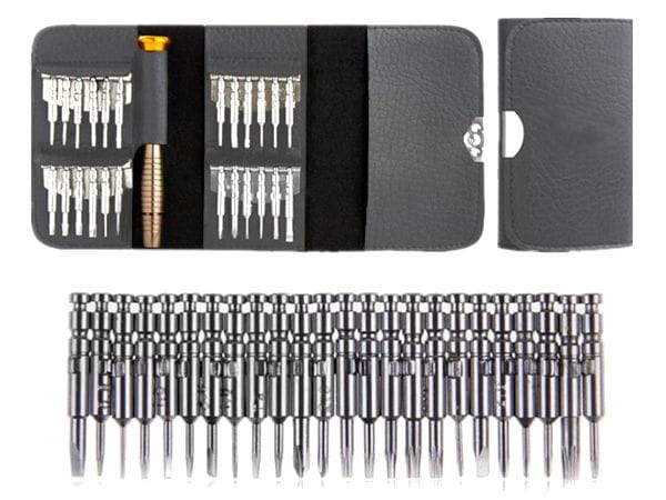Set of 25 precision screwdrivers KD10953