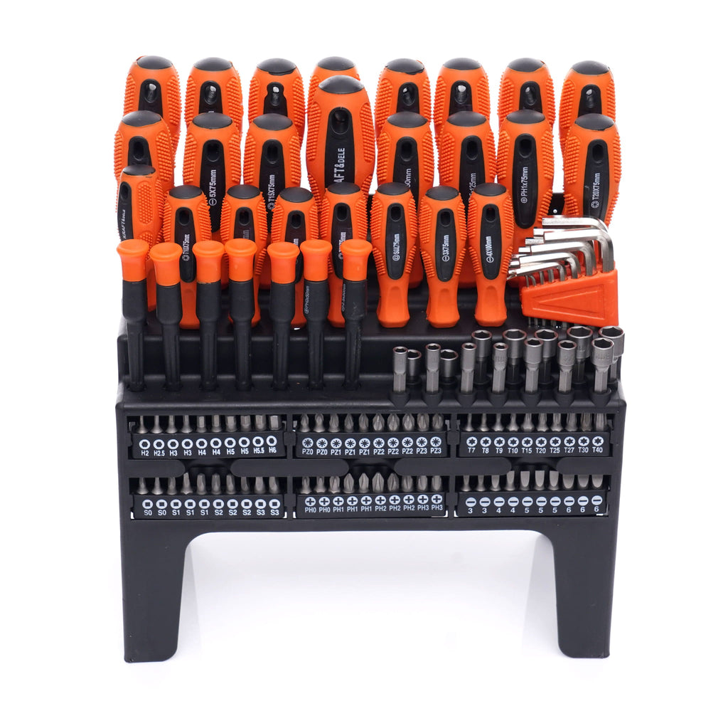 Screwdriver and bit set 122 pcs. KD10958 (D11)