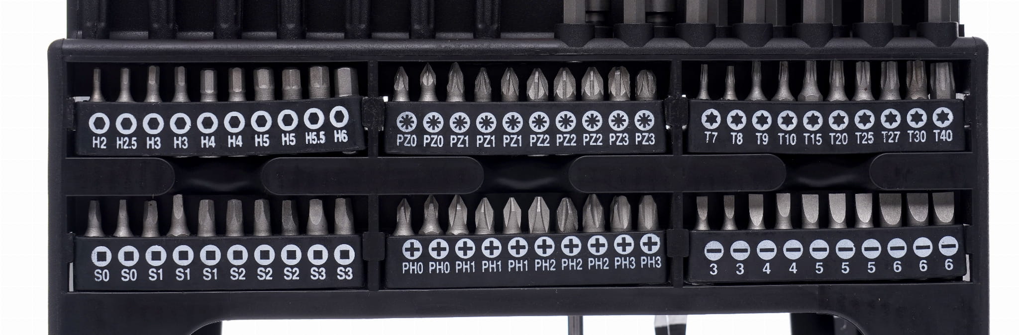 Screwdriver and bit set 122 pcs. KD10958 (D11)