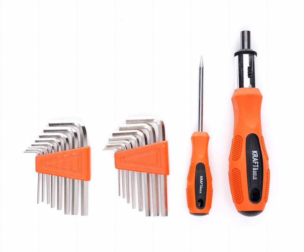 Screwdriver and bit set 122 pcs. KD10958 (D11)